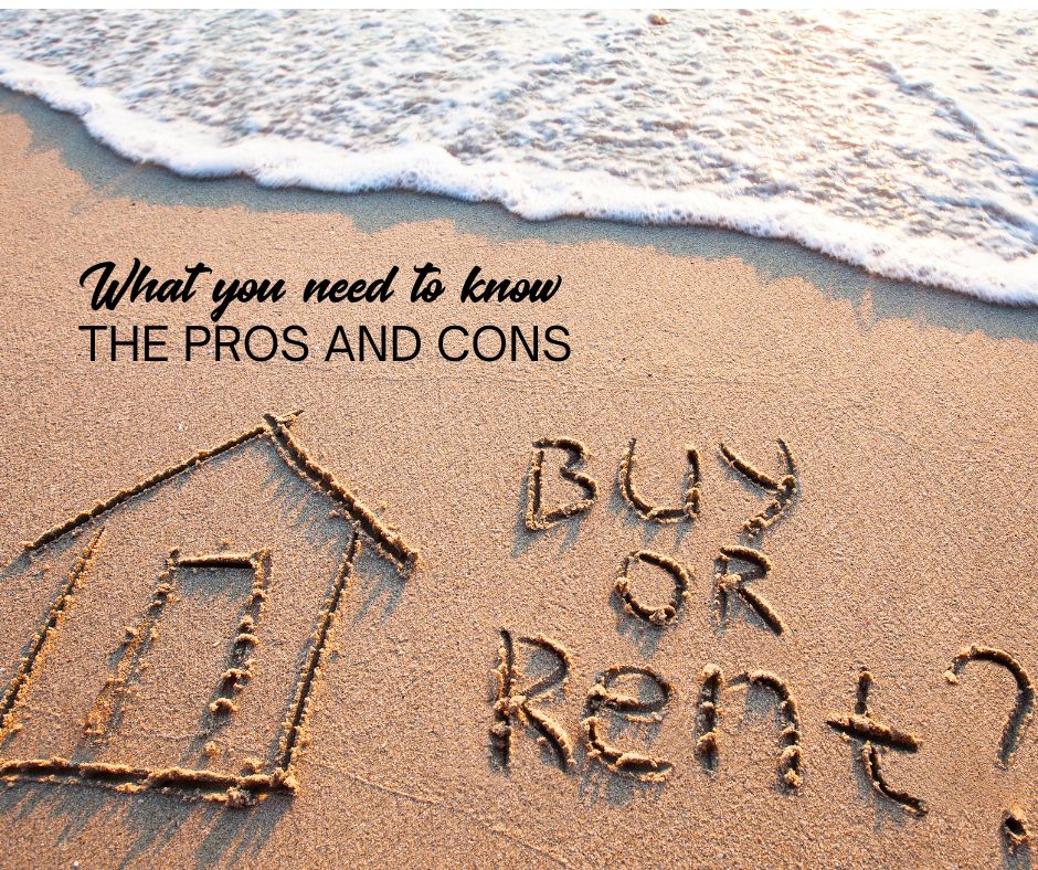 Learn what's right for you, buying vs renting in the Grand Strand, Myrtle Beach area